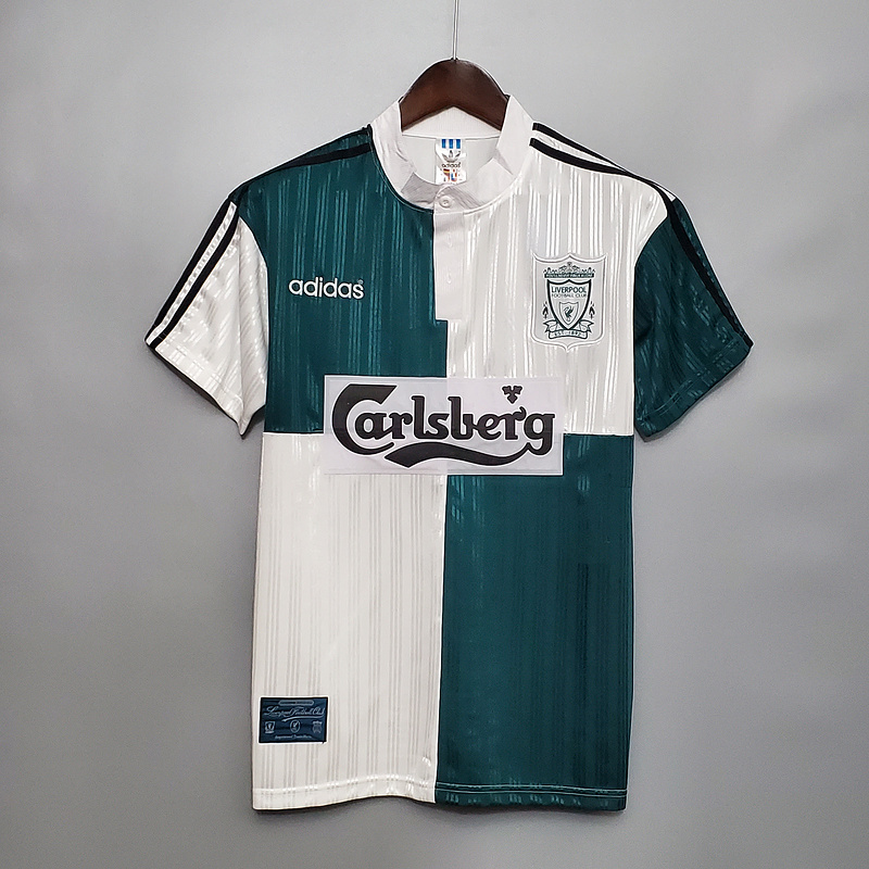 AAA Quality Liverpool 95/96 Away Soccer Jersey